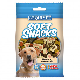 Soft Snacks Huesitos y corazones mix 