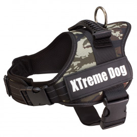 Arnés Xtreme Dog Camuflaje - Talla:XL/80-110cm 